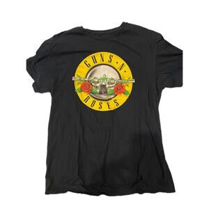 Guns N' Roses Black T-Shirt Mens L